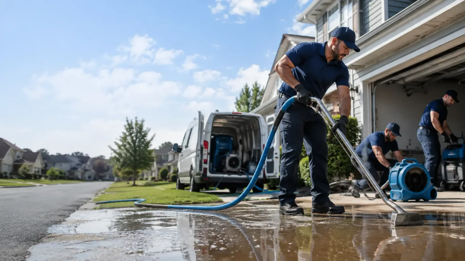 Flood Damage Restoration in Five Points, CA